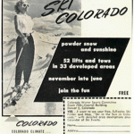 ski colorado brochure 1950s