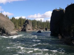 spokane river rapids