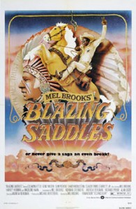 Etc Guy poster Blazing Saddles