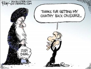 Obama Iran Deal cartoon