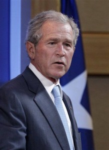 GeorgeBushBlueTieBlueSuit