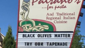 black olives matter