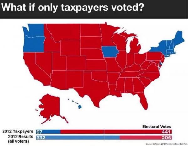 Taxpayer votes chart