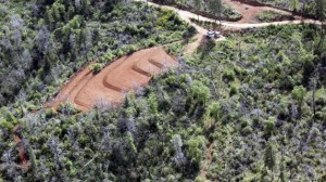 Hillside grading